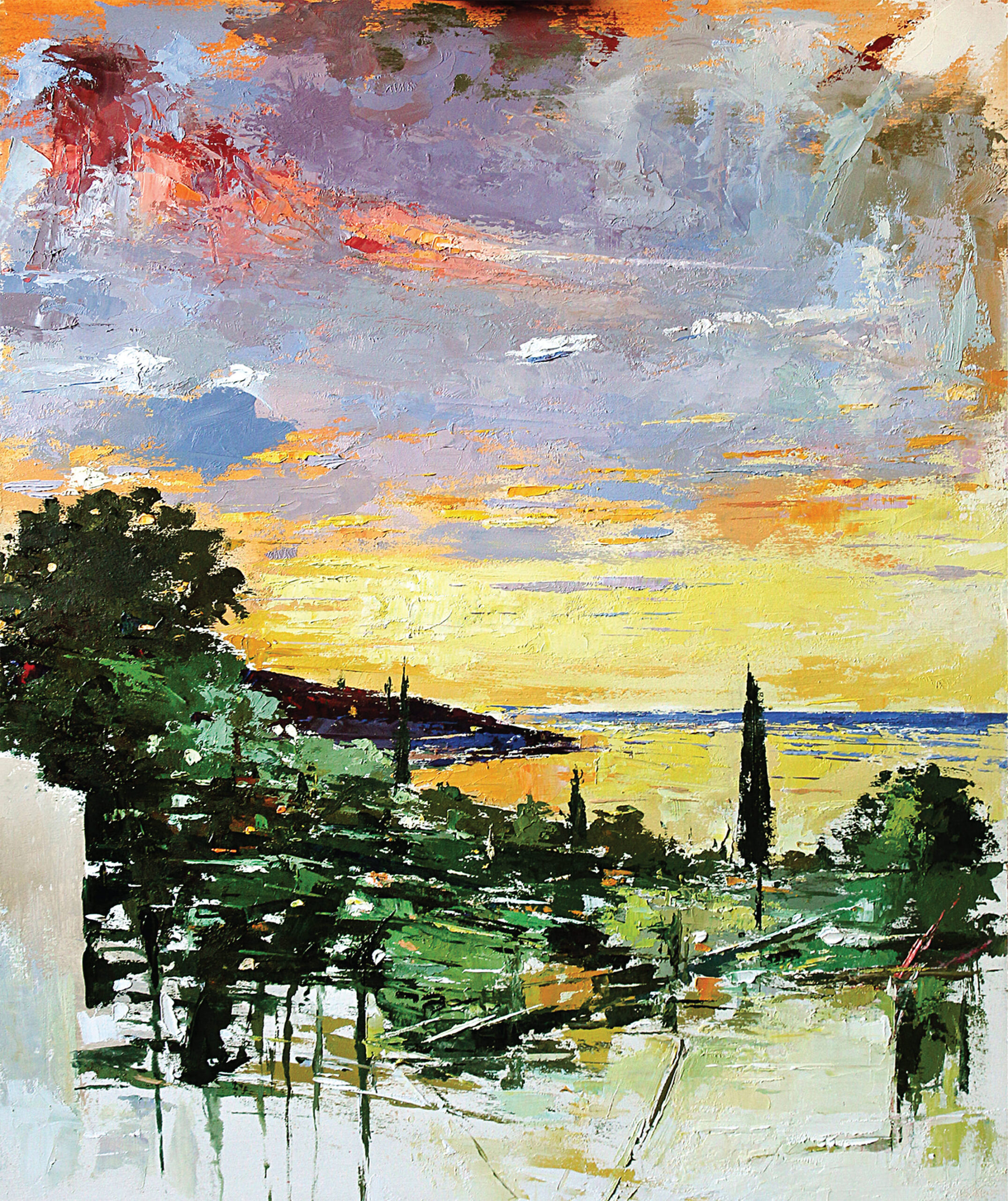 Sul lago dorato